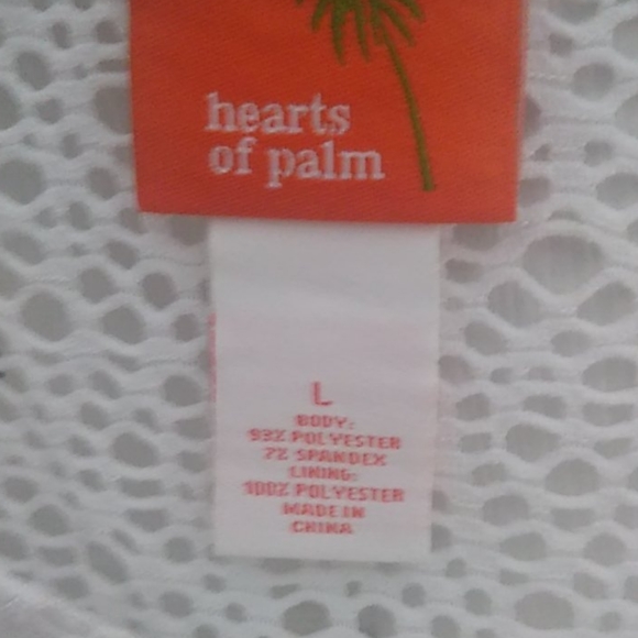 Adorable white side tie Large swimsuit cover-up - Picture 5 of 6